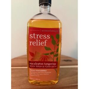Bath and Body Works Aromatherapy Stress Relief Eucalyptus Tangerine Body Wash